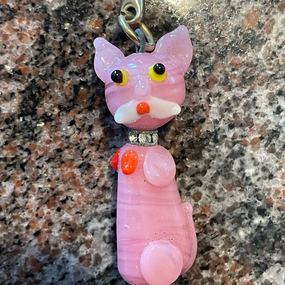 N/A pink glass